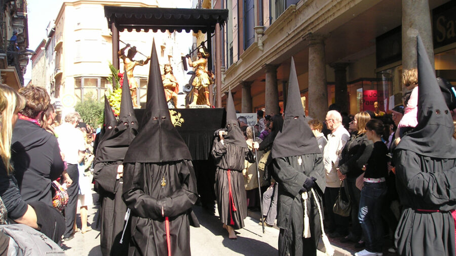 Procession de la Sanch, France