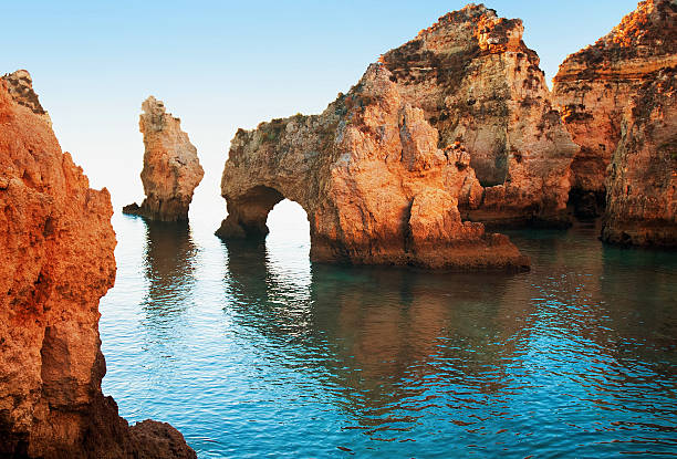 Coastal cliffs (Ponta da Piedade), Lagos, Portugal Coastal cliffs (Ponta da Piedade), Lagos, Portugal