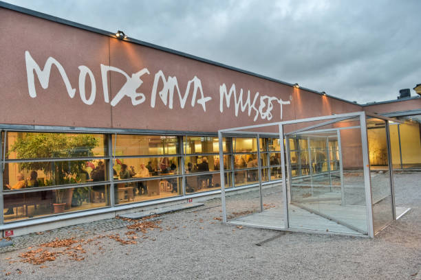 Stockholm, Sweden - November 18, 2018. Exterior view of Moderna Museet (Museum of Modern Art) in Stockholm.